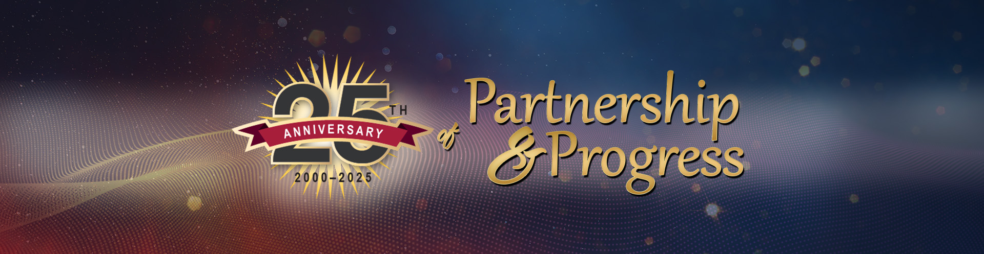 Partnership and Progress Graphic